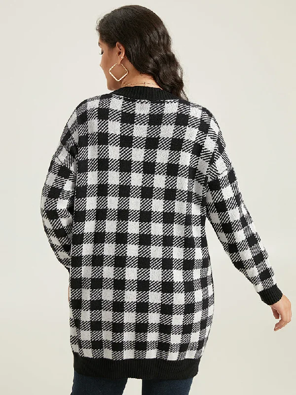 supersoft-essentials-plaid-elastic-cuffs-cardigan