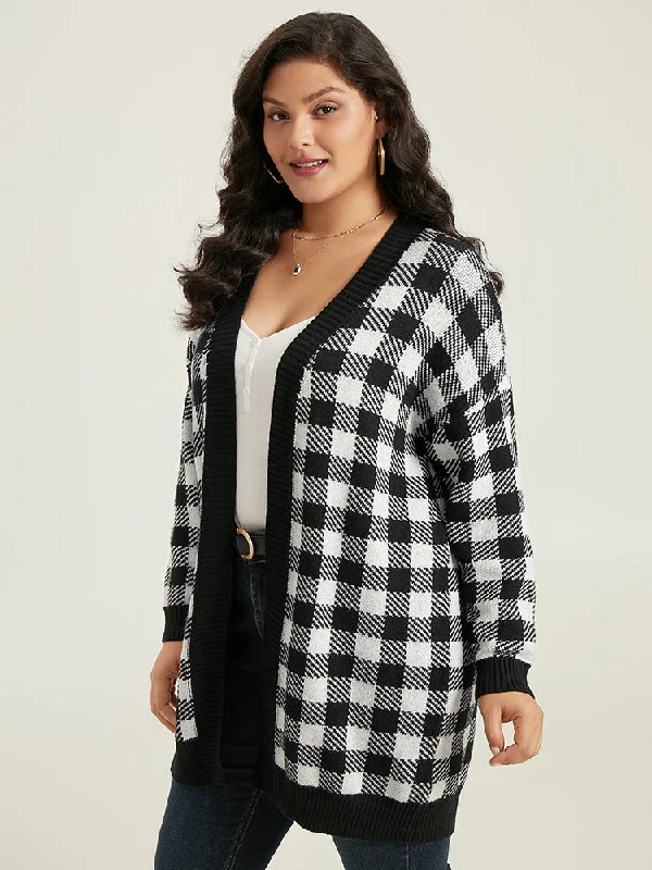 supersoft-essentials-plaid-elastic-cuffs-cardigan