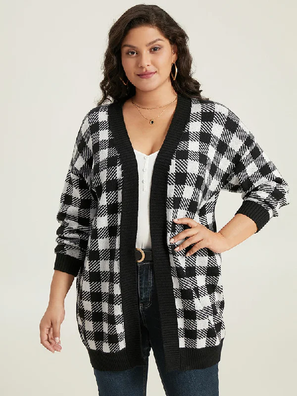 supersoft-essentials-plaid-elastic-cuffs-cardigan