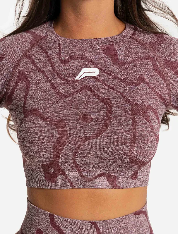 sustainable-seamless-long-sleeve-crop-top-burgundy