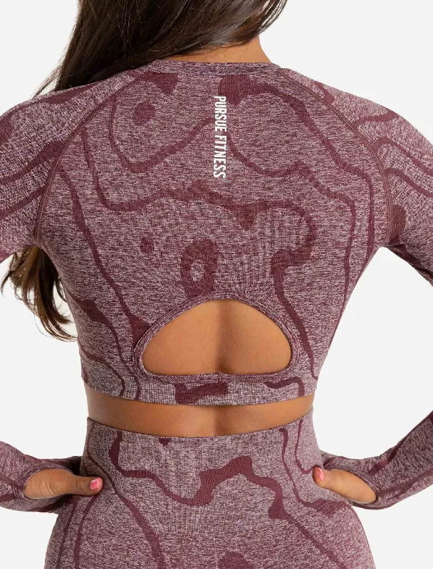 sustainable-seamless-long-sleeve-crop-top-burgundy