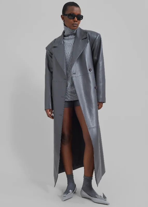 tina-faux-leather-trench-coat-grey