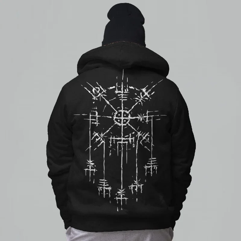 Vegvisir Dreamcatcher Faux-Wool Hoodie