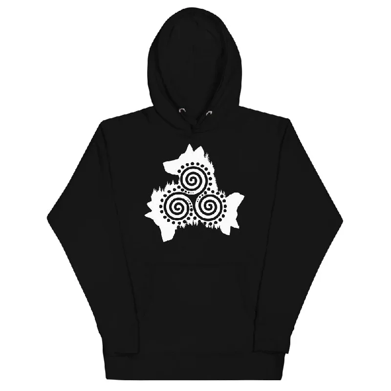 Wolf Triskele Hoodie