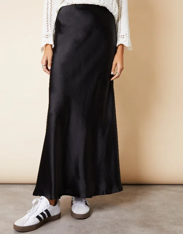 womens-black-maxi-satin-slip-skirt-tblg09082