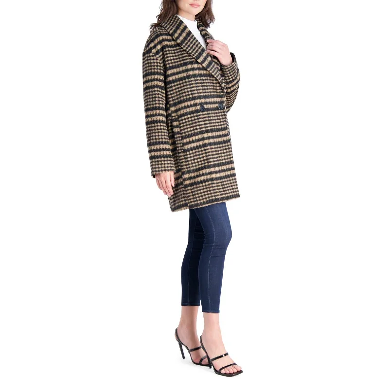 womens-brushed-faux-wool-plaid-overcoat