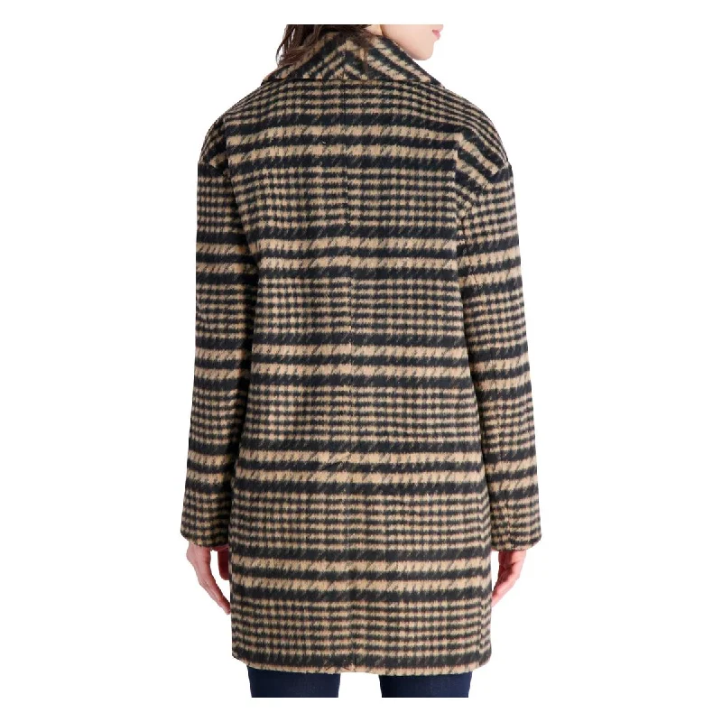 womens-brushed-faux-wool-plaid-overcoat